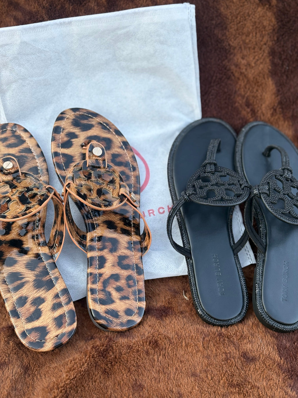 CHEETAH Tory Burch sandals