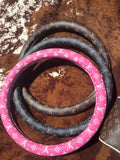LV steering wheel cover