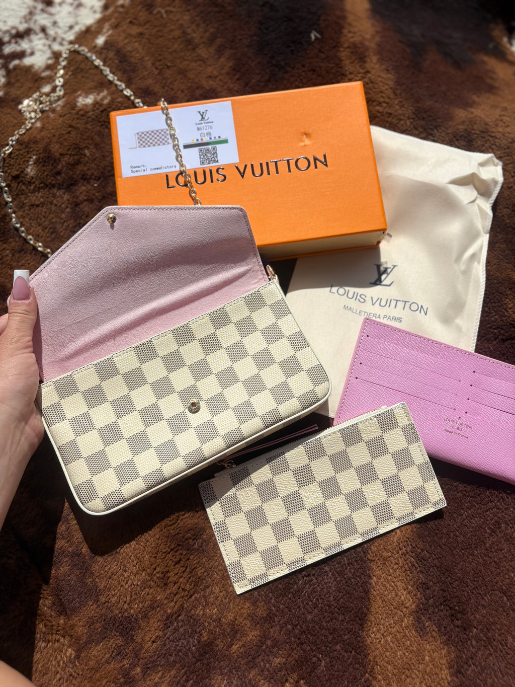 Checkered LV
