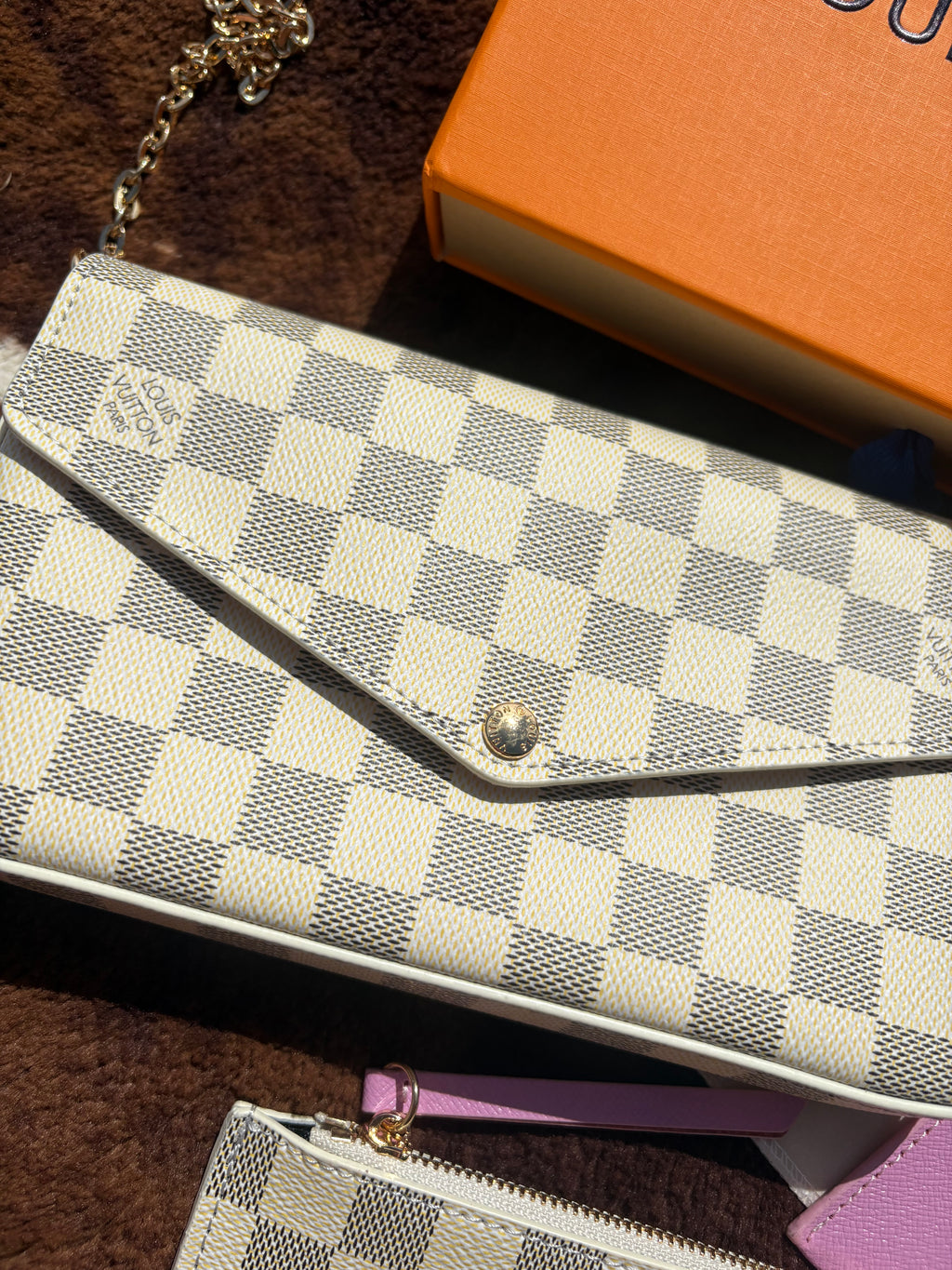 Checkered LV