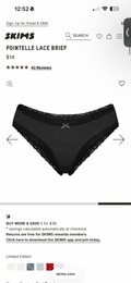 Skims panties